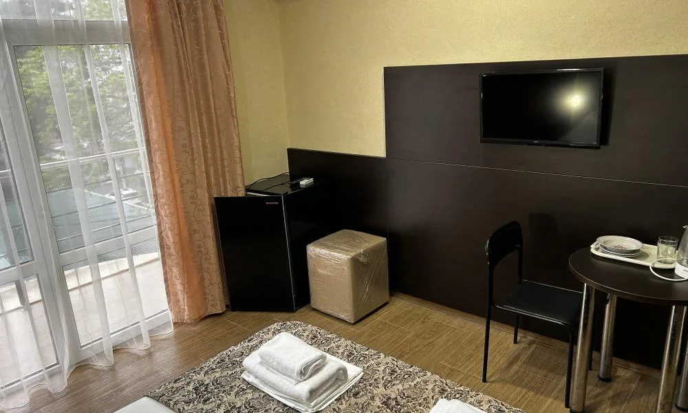 Отель Спарта - Номер комфорт с 1 двуспальной кроватью, Дивноморское
