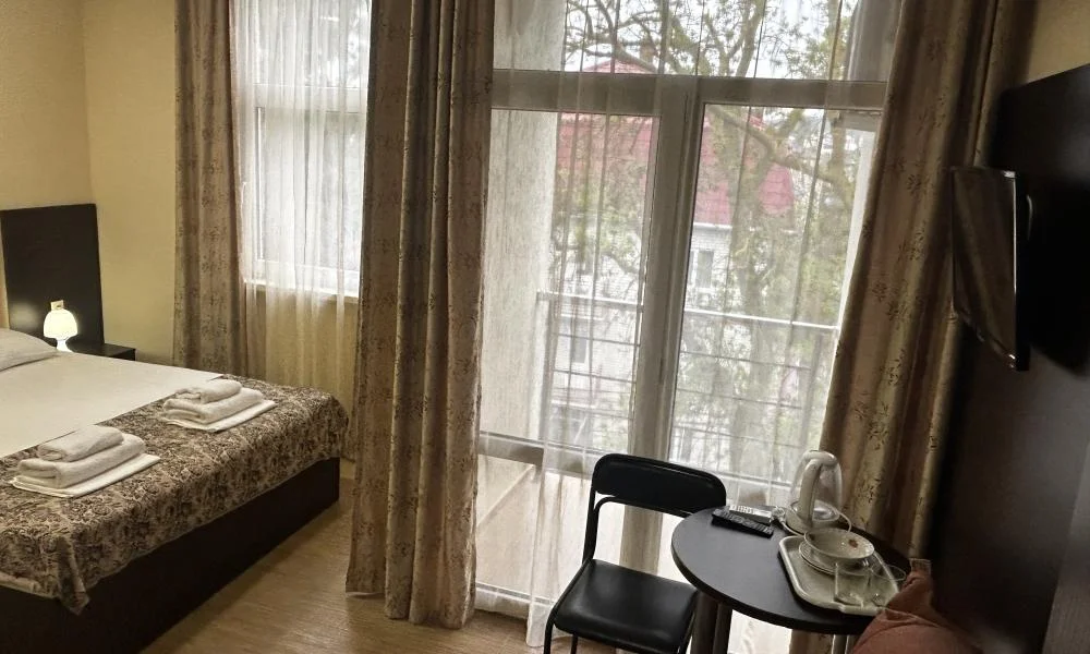 Отель Спарта - Номер стандарт с 1 двуспальной кроватью, Дивноморское